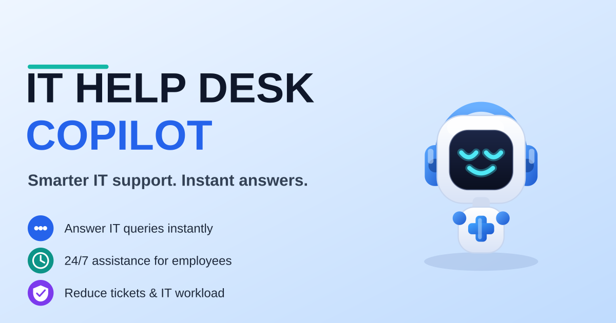 IT Help Desk Copilot: Smarter IT Support with Microsoft Copilot Studio article image